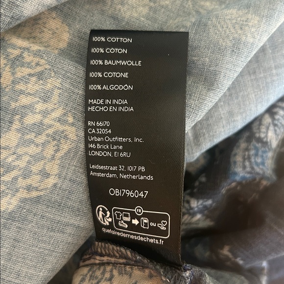 We The Free Blue Floral Top - Picture 6 of 6